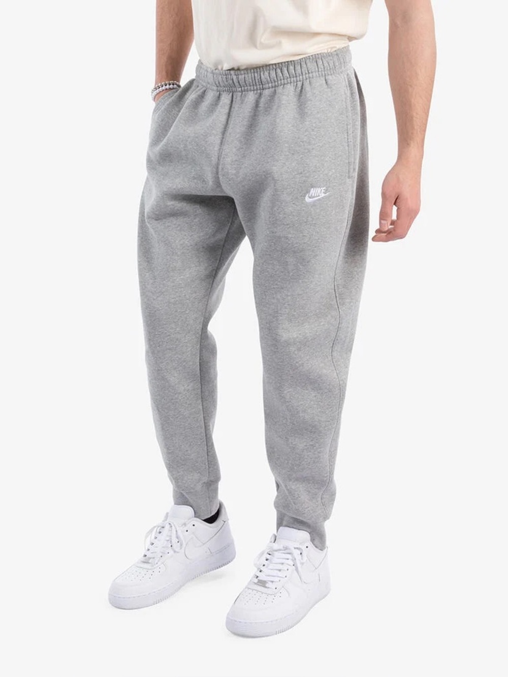 Nike Light Gray Men's Jogger Sweatpants